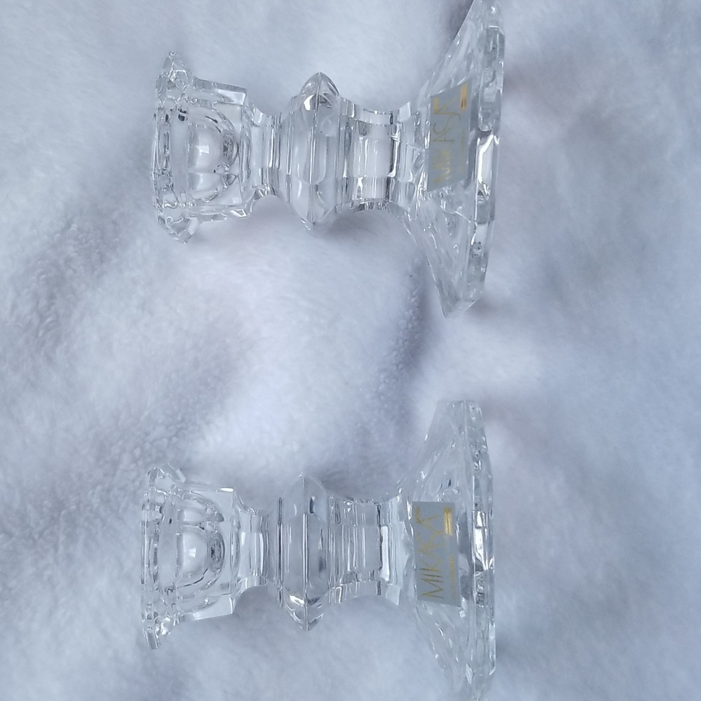 MIKASA EDINBURGH XY 386/339 CANDLEHOLDERS 3"